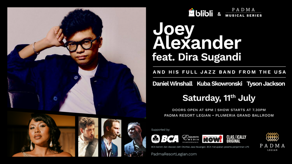 Joey Alexander feat. Dira Sugandi — poster